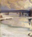 Halonen Pekka Winter Landscape - Hermitage